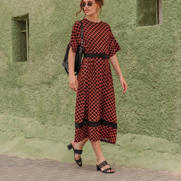 Saint + Sofia MAIDA Leather Block Heeled Mules - Picture 5 of 13